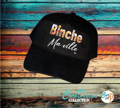 Casquette Binche ma ville